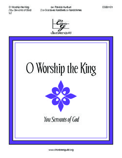 O Worship the King (You Servants of God)