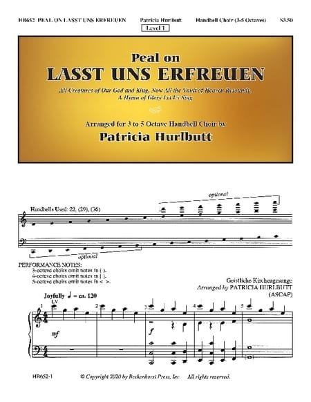 Peal on Lasst uns Erfreuen